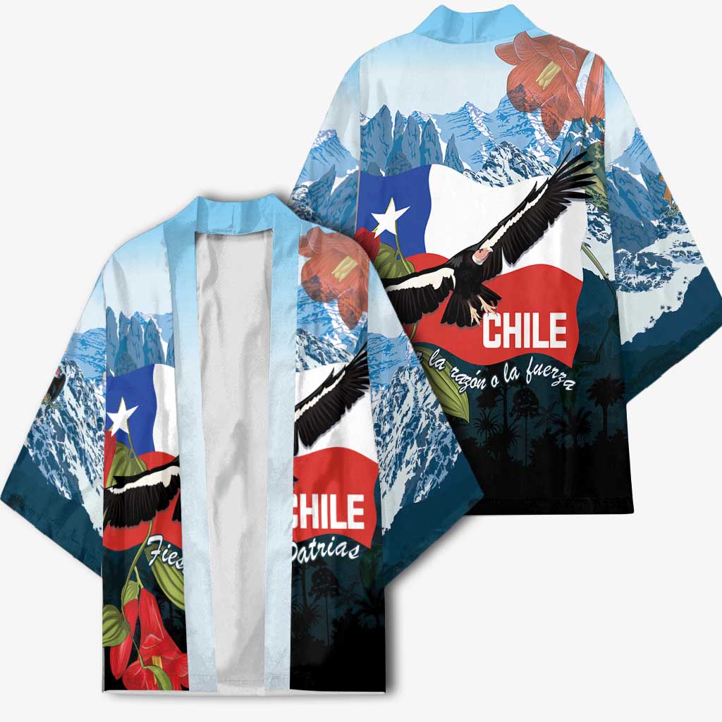 Chile Fiestas Patrias Kimono Andean Condor Andes Mountains - Wonder Print Shop