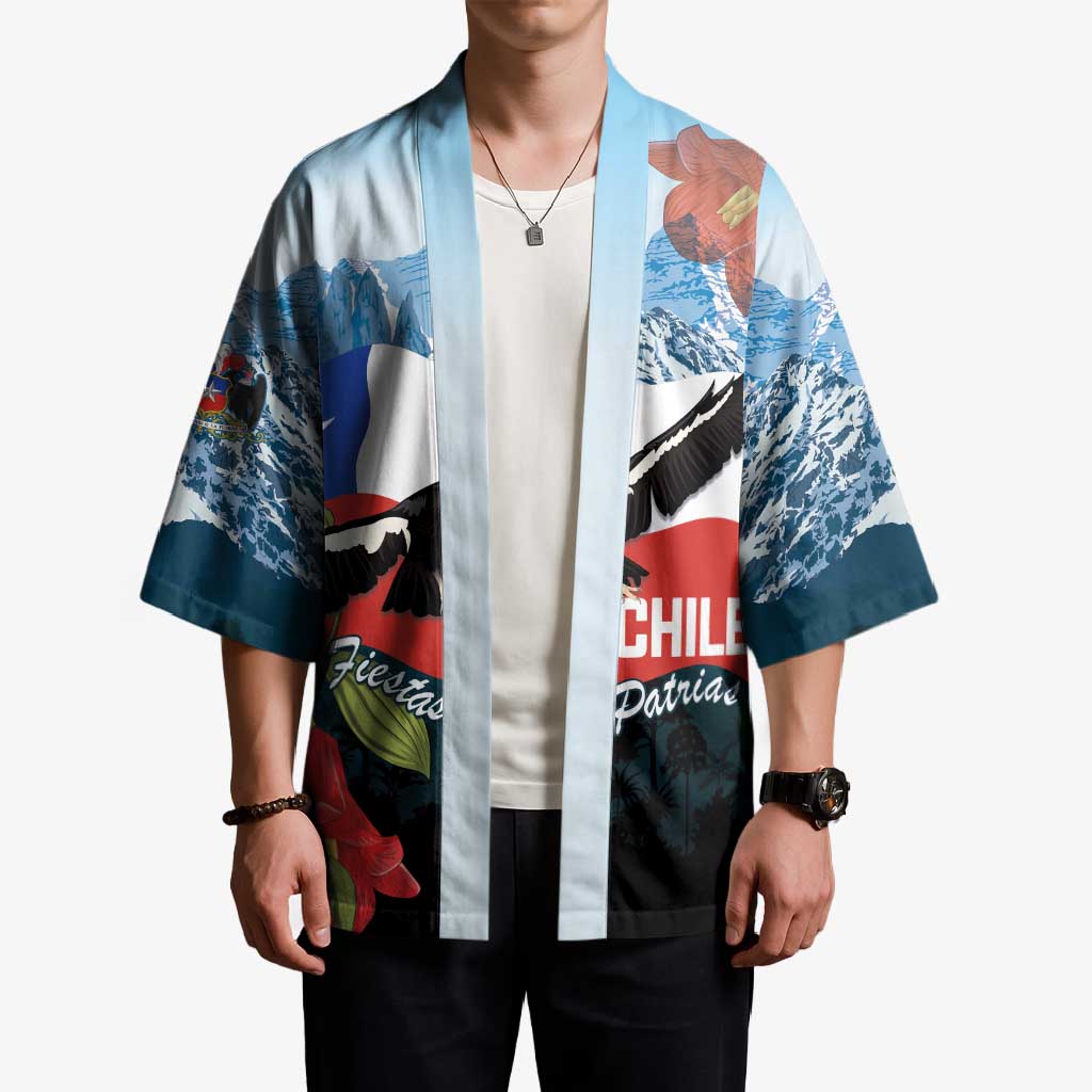 Chile Fiestas Patrias Kimono Andean Condor Andes Mountains - Wonder Print Shop