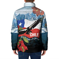 Chile Fiestas Patrias Padded Jacket Andean Condor Andes Mountains - Wonder Print Shop