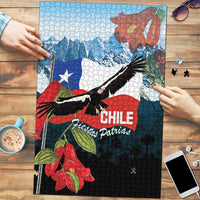 Chile Fiestas Patrias Puzzle Andean Condor Andes Mountains - Wonder Print Shop