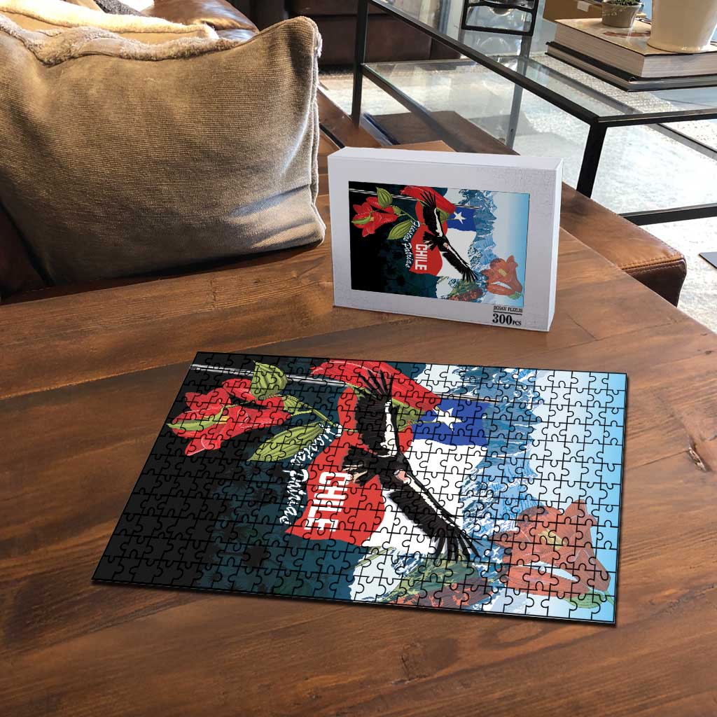 Chile Fiestas Patrias Puzzle Andean Condor Andes Mountains - Wonder Print Shop