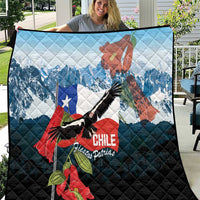 Chile Fiestas Patrias Quilt Andean Condor Andes Mountains - Wonder Print Shop