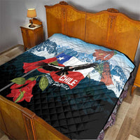 Chile Fiestas Patrias Quilt Andean Condor Andes Mountains - Wonder Print Shop