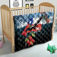 Chile Fiestas Patrias Quilt Andean Condor Andes Mountains - Wonder Print Shop