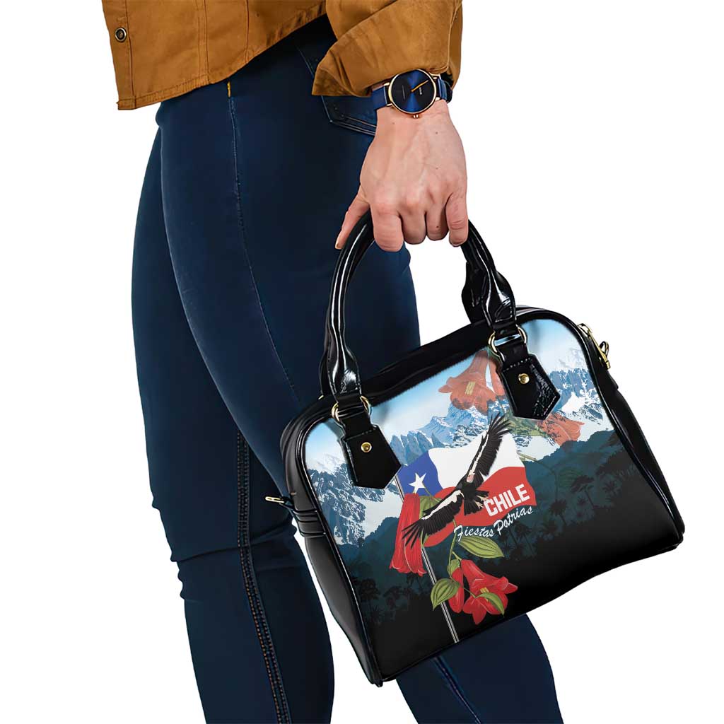 Chile Fiestas Patrias Shoulder Handbag Andean Condor Andes Mountains - Wonder Print Shop