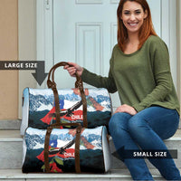 Chile Fiestas Patrias Travel Bag Andean Condor Andes Mountains - Wonder Print Shop