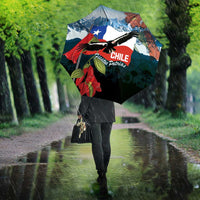 Chile Fiestas Patrias Umbrella Andean Condor Andes Mountains - Wonder Print Shop