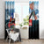Chile Fiestas Patrias Window Curtain Andean Condor Andes Mountains - Wonder Print Shop