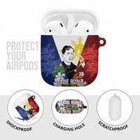 Philippines Rizal Day AirPods Case Filipino Sampaguita Grunge Style - Wonder Print Shop