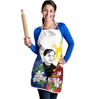 Philippines Rizal Day Apron Filipino Sampaguita Grunge Style - Wonder Print Shop