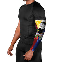 Philippines Rizal Day Arm Sleeves Filipino Sampaguita Grunge Style - Wonder Print Shop
