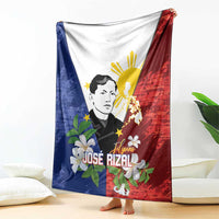 Philippines Rizal Day Blanket Filipino Sampaguita Grunge Style - Wonder Print Shop
