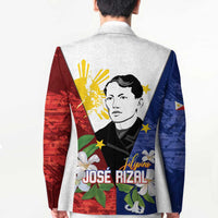 Philippines Rizal Day Blazer Filipino Sampaguita Grunge Style - Wonder Print Shop