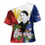 Philippines Rizal Day Cross Shoulder Shirt Filipino Sampaguita Grunge Style - Wonder Print Shop