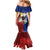 Philippines Rizal Day Family Matching Mermaid Dress and Hawaiian Shirt Filipino Sampaguita Grunge Style - Wonder Print Shop