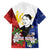 Philippines Rizal Day Family Matching Off The Shoulder Long Sleeve Dress and Hawaiian Shirt Filipino Sampaguita Grunge Style - Wonder Print Shop