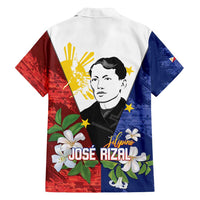 Philippines Rizal Day Family Matching Puletasi and Hawaiian Shirt Filipino Sampaguita Grunge Style - Wonder Print Shop