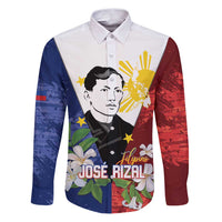 Philippines Rizal Day Family Matching Puletasi and Hawaiian Shirt Filipino Sampaguita Grunge Style - Wonder Print Shop