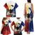Philippines Rizal Day Family Matching Tank Maxi Dress and Hawaiian Shirt Filipino Sampaguita Grunge Style - Wonder Print Shop