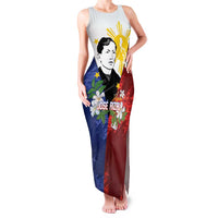 Philippines Rizal Day Family Matching Tank Maxi Dress and Hawaiian Shirt Filipino Sampaguita Grunge Style - Wonder Print Shop