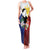 Philippines Rizal Day Family Matching Tank Maxi Dress and Hawaiian Shirt Filipino Sampaguita Grunge Style - Wonder Print Shop