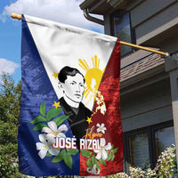 Philippines Rizal Day Garden Flag Filipino Sampaguita Grunge Style - Wonder Print Shop