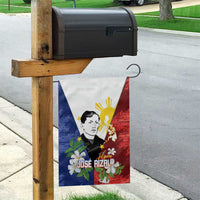 Philippines Rizal Day Garden Flag Filipino Sampaguita Grunge Style - Wonder Print Shop
