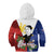 Philippines Rizal Day Kid Hoodie Filipino Sampaguita Grunge Style - Wonder Print Shop