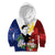 Philippines Rizal Day Kid Hoodie Filipino Sampaguita Grunge Style - Wonder Print Shop