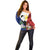 Philippines Rizal Day Off Shoulder Sweater Filipino Sampaguita Grunge Style - Wonder Print Shop