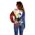 Philippines Rizal Day Off Shoulder Sweater Filipino Sampaguita Grunge Style - Wonder Print Shop