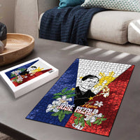 Philippines Rizal Day Puzzle Filipino Sampaguita Grunge Style - Wonder Print Shop