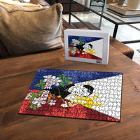 Philippines Rizal Day Puzzle Filipino Sampaguita Grunge Style - Wonder Print Shop