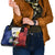 Philippines Rizal Day Shoulder Handbag Filipino Sampaguita Grunge Style - Wonder Print Shop