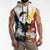 Philippines Rizal Day Sleeveless Hoodie Filipino Sampaguita Grunge Style - Wonder Print Shop
