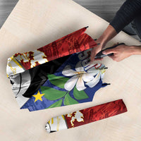 Philippines Rizal Day Umbrella Filipino Sampaguita Grunge Style - Wonder Print Shop