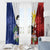 Philippines Rizal Day Window Curtain Filipino Sampaguita Grunge Style - Wonder Print Shop