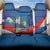 Philippines Rizal Day Back Car Seat Cover Filipino Motto Stella Polynesian Pattern - Wonder Print Shop