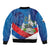 Philippines Rizal Day Bomber Jacket Filipino Motto Stella Polynesian Pattern - Wonder Print Shop
