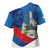 Philippines Rizal Day Cross Shoulder Shirt Filipino Motto Stella Polynesian Pattern - Wonder Print Shop