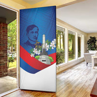 Philippines Rizal Day Door Cover Filipino Motto Stella Polynesian Pattern - Wonder Print Shop