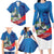 Philippines Rizal Day Family Matching Long Sleeve Bodycon Dress and Hawaiian Shirt Filipino Motto Stella Polynesian Pattern - Wonder Print Shop