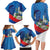 Philippines Rizal Day Family Matching Long Sleeve Bodycon Dress and Hawaiian Shirt Filipino Motto Stella Polynesian Pattern - Wonder Print Shop