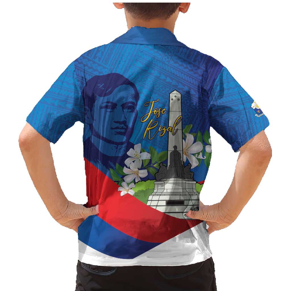 Philippines Rizal Day Family Matching Mermaid Dress and Hawaiian Shirt Filipino Motto Stella Polynesian Pattern - Wonder Print Shop