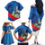 Philippines Rizal Day Family Matching Off The Shoulder Long Sleeve Dress and Hawaiian Shirt Filipino Motto Stella Polynesian Pattern - Wonder Print Shop