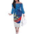 Philippines Rizal Day Family Matching Off The Shoulder Long Sleeve Dress and Hawaiian Shirt Filipino Motto Stella Polynesian Pattern - Wonder Print Shop