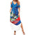 Philippines Rizal Day Family Matching Summer Maxi Dress and Hawaiian Shirt Filipino Motto Stella Polynesian Pattern - Wonder Print Shop