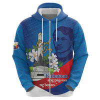 Philippines Rizal Day Hoodie Filipino Motto Stella Polynesian Pattern - Wonder Print Shop