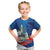 Philippines Rizal Day Kid T Shirt Filipino Motto Stella Polynesian Pattern - Wonder Print Shop