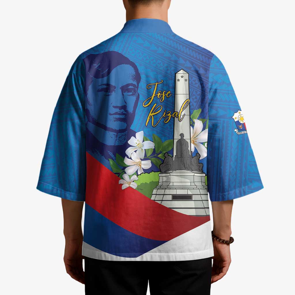 Philippines Rizal Day Kimono Filipino Motto Stella Polynesian Pattern - Wonder Print Shop